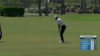 Chandler Blanchet makes birdie on No. 6 at Puerto Rico
