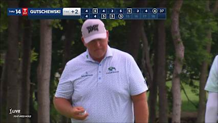 Scott Gutschewski makes birdie on No. 14 at CJ CUP Byron Nelson