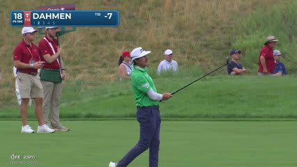 Joel Dahmen reaches par-5 No. 18 in two, makes birdie at 3M Open