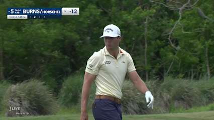 Sam Burns/Billy Horschel make birdie on No. 5 at Zurich Classic