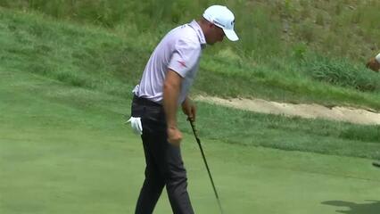 Sam Saunders' 23-foot birdie putt at John Deere