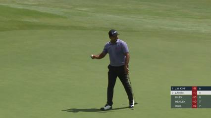 Anirban Lahiri continues birdie run on No. 8 at Wyndham