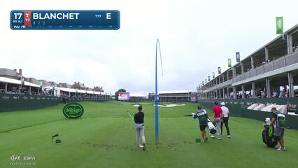 Chandler Blanchet makes birdie on No. 17 at THE CJ CUP