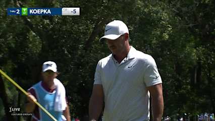 Brooks Koepka's 18-footer for birdie at Valspar