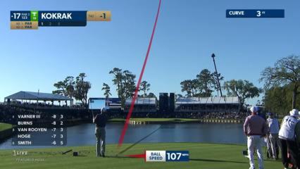 Jason Kokrak dials in tee shot to set up birdie at THE PLAYERS