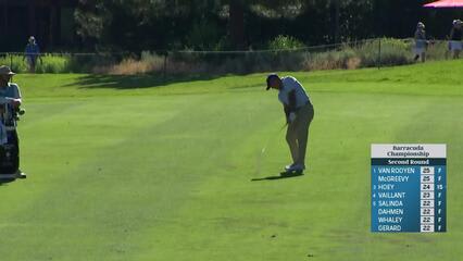Jonathan Byrd makes birdie on No. 7 at Barracuda