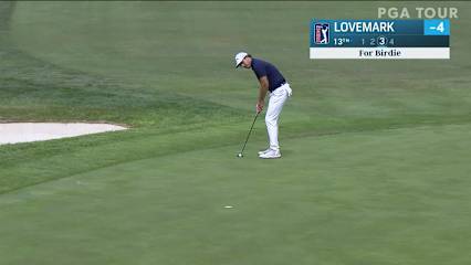 Jamie Lovemark birdies No. 13 in Round 2 at Safeway Open