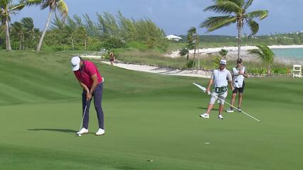 Roger Sloan makes birdie on No. 5 at Great Abaco Classic