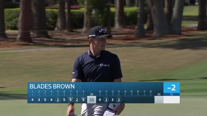Blades Brown makes birdie on No. 13 at Club Car Championship