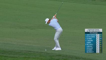 Kristoffer Reitan hits 119-yard approach to 11 feet, sets up birdie