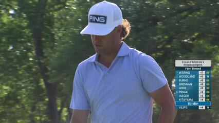 Taylor Moore pours in 10-foot birdie putt on No. 8 at Houston Open