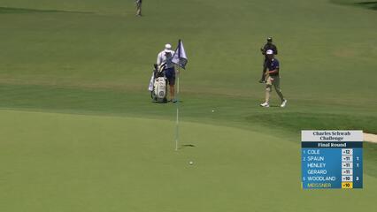 Mac Meissner makes birdie on No. 1 at Charles Schwab