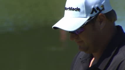 Dawie van der Walt hits it stiff at Travelers