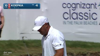 Brooks Koepka makes birdie on No. 10 at Cognizant Classic