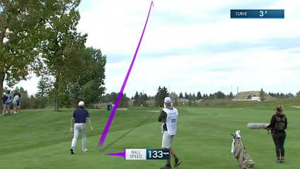 Tim Petrovic makes birdie on No. 11 at Shaw Charity