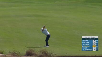 Quade Cummins hits 104-yard approach to 5 feet, sets up birdie on No. 11 at The RSM Classic