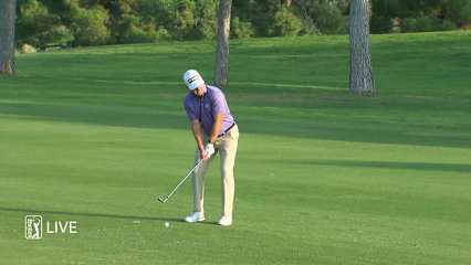 Rob Oppenheim’s approach to 6 feet leads to birdie at Shriners 