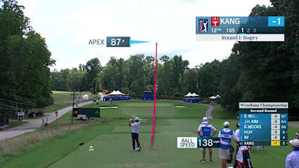 Sung Kang pulls the string to set up birdie at Wyndham