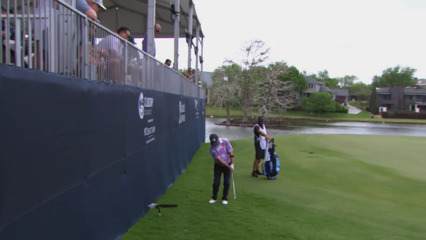Gene Sauers gets up-and-down for birdie at ClubCorp Classic