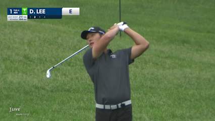 Danny Lee's iron from rough sets up birdie at the Memorial