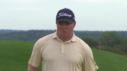 Trey Winstead makes birdie putt on No. 16 at Korn Ferry Tour Champ
