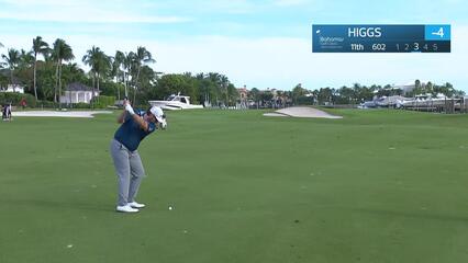 Harry Higgs makes birdie on No. 11 at Bahamas Classic Atlantis