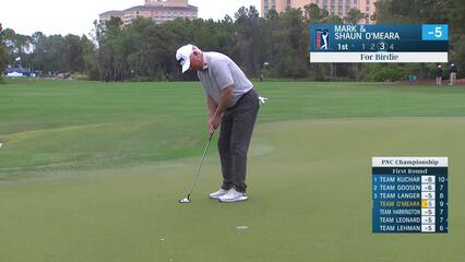 Mark O'Meara cards birdie at PNC Championship