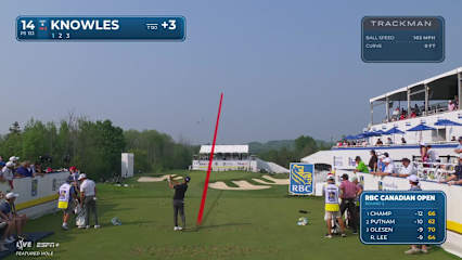 Philip Knowles nearly aces No. 14 at RBC Canadian