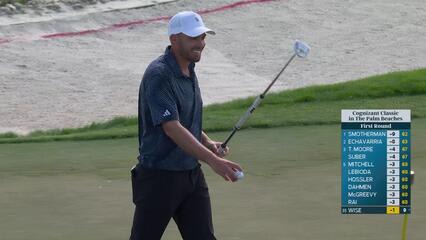 Aaron Wise makes birdie on No. 18 at Cognizant Classic