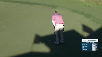Tag Ridings makes birdie on No. 17 at SAS Championship