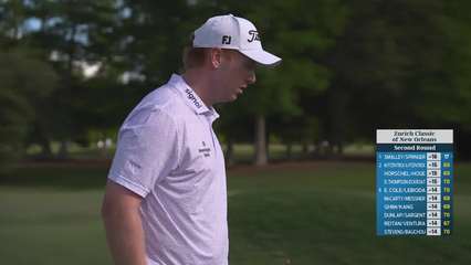 Smalley/Springer makes birdie on No. 8 at Zurich Classic