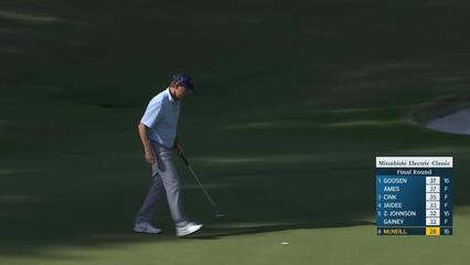George McNeill makes birdie on No. 17 at Mitsubishi Electric Classic