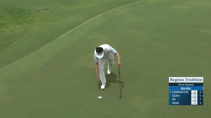 Y.E. Yang makes birdie on No. 18 at Regions Tradition