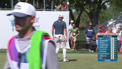 Jacob Bridgeman hits 169-yard approach to 13 feet, sets up birdie on No. 9 at Valspar