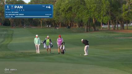 C.T. Pan gets up-and-down for birdie at Valspar