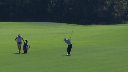 Zecheng Dou makes birdie at Compliance Solutions