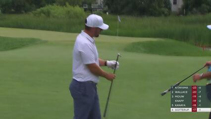 Chris Gotterup gets up-and-down for birdie at 3M Open