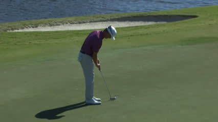 David Toms converts birdie at SAS Champ