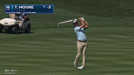 Taylor Moore converts short birdie at THE PLAYERS