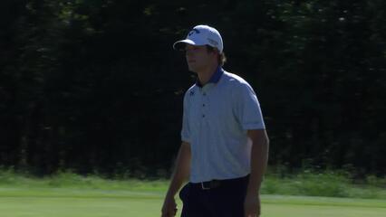 Adrien Dumont de Chassart makes birdie on No. 10 at Compliance Solutions