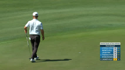 David Lingmerth goes back-to-back with birdie on No. 11 at Zurich Classic