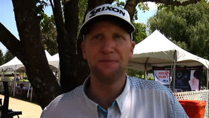 Ryan Brehm interview after Round 1 of Price Cutter Charity