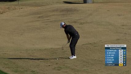 Patrick Cantlay hits 157-yard approach to 5 feet, sets up birdie on No. 15 at The American Express