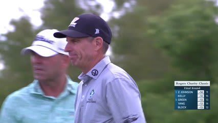 Steven Alker makes birdie on No. 12 at Rogers Charity Classic