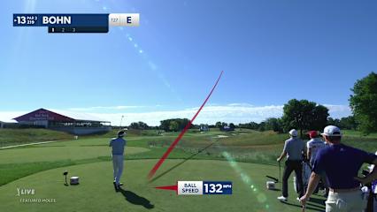 Jason Bohn's tight tee shot leads to birdie at 3M Open