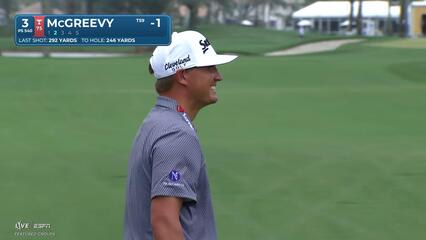 Max McGreevy hits 246-yard eagle shot from fairway at Cognizant Classic
