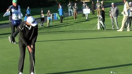 John Senden's nice approach leads to birdie at AT&T Pebble Beach
