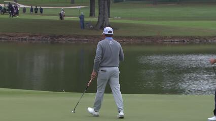 Justin Leonard makes birdie on No. 16 at Simmons Bank Championship