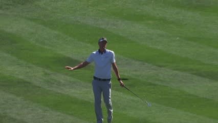 Brett Stegmaier's perfect chip-in birdie at Valspar