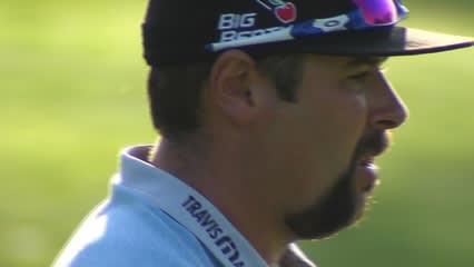 Andres Gonzales makes 19-foot birdie putt at the Memorial